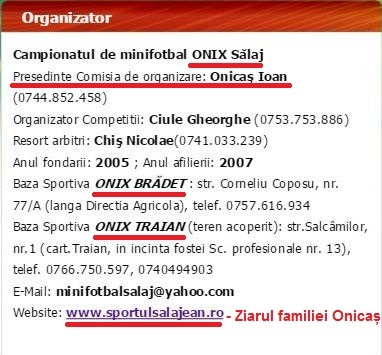 Ioan Onicaș este „universal” la nivelul minifotbalului din Sălaj: organizator de campionat, patron de terenuri și cronicar sportiv