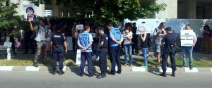 #FreeKhadija la Ambasada Azeră din București